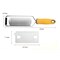Kitcheniva Large Stainless Steel Cheese & Citrus Zester with Cover & Brush